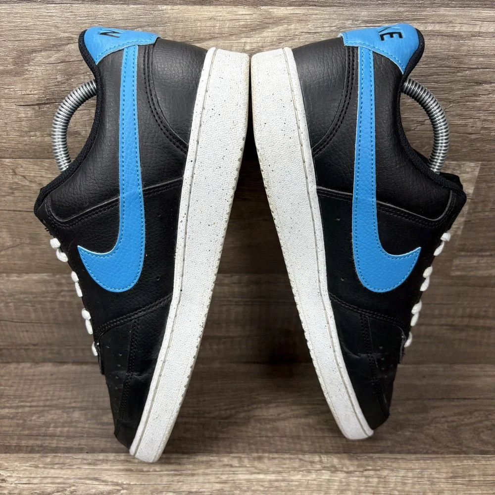 Nike Court Vision Black Blue Mens US Size 10 EUR 44 DH2987-005 Sneakers